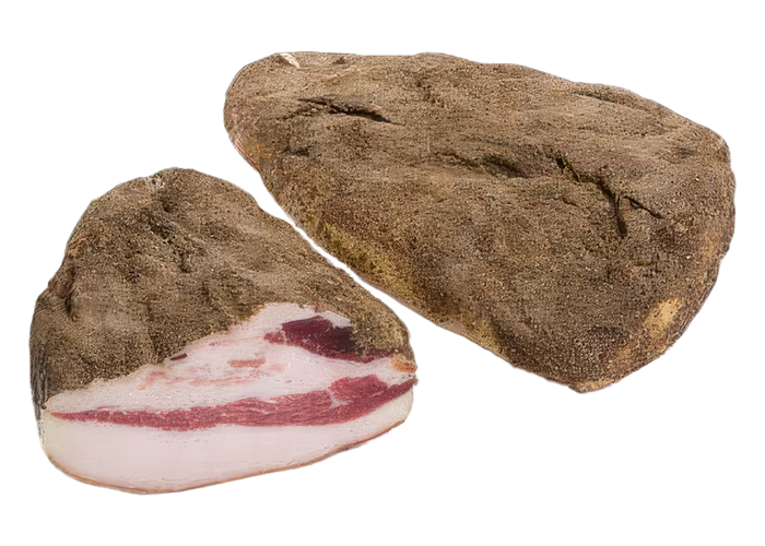 guanciale il taglio per la cucina