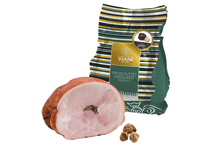 prosciutto grigliato arrosto al tartufo