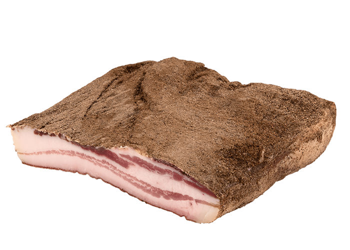 rigatino la pancetta della tradizone toscana
